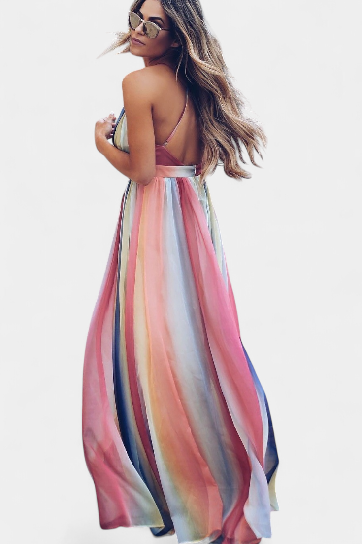 Gretchen | Vestido Rayas