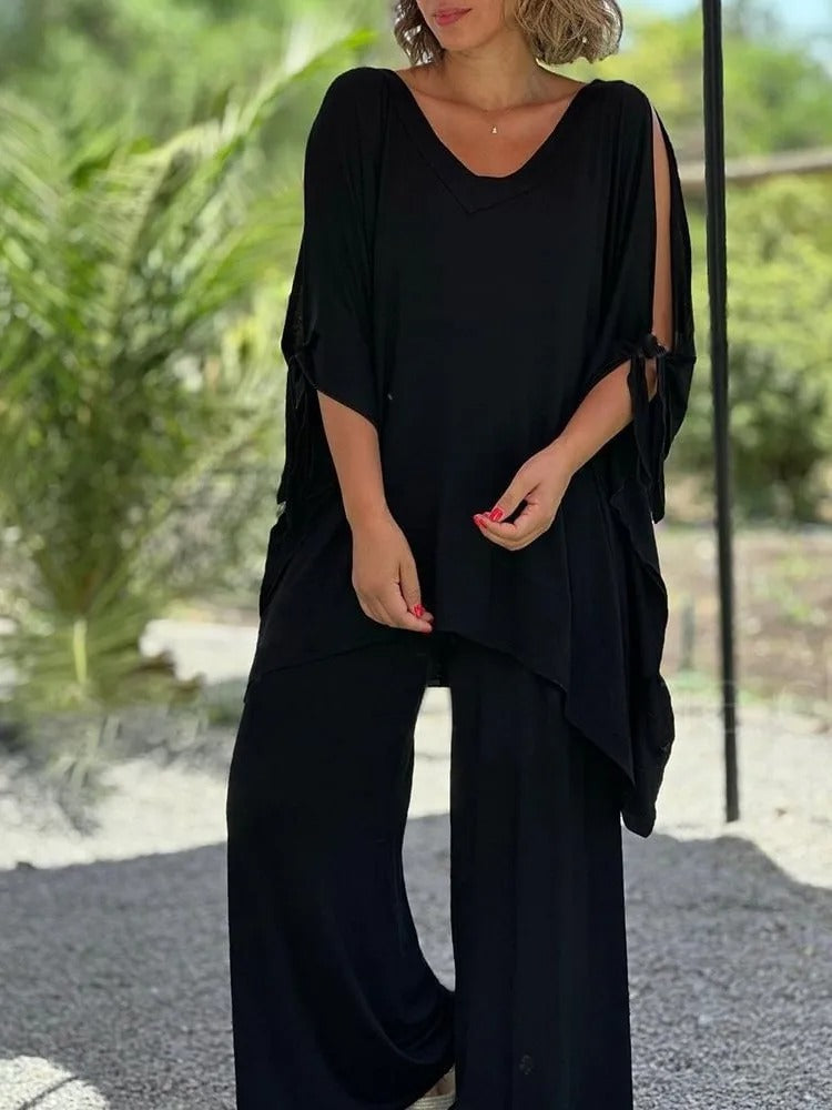 Zelora | Conjunto Relajado Elegante