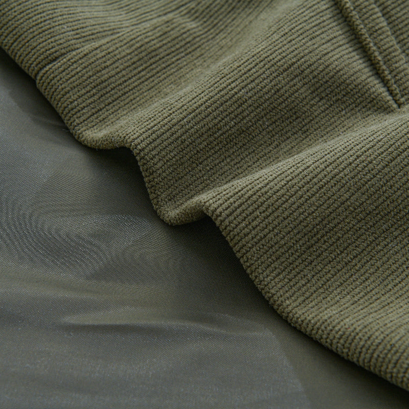 Héctor | Chaqueta de Pana con Cuello Mao