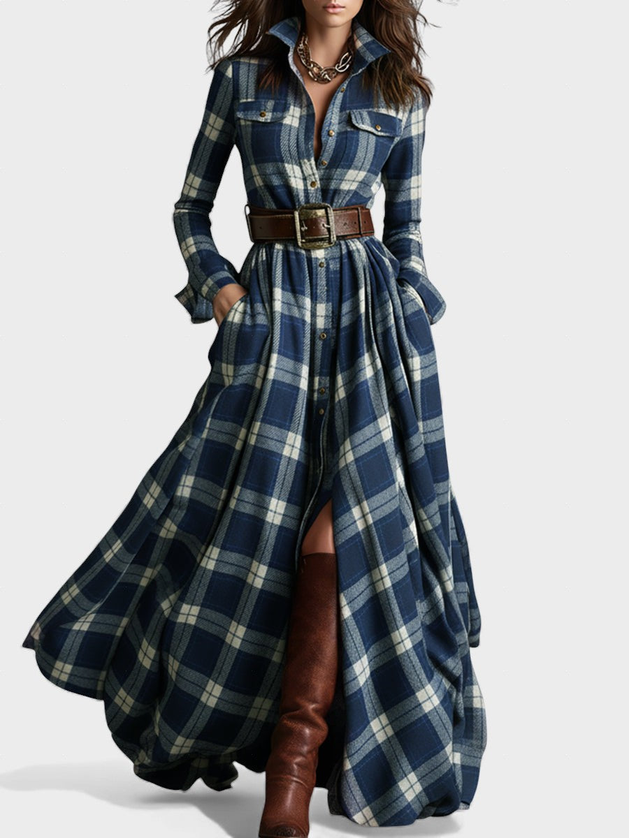 Elena | Camisa Vestido Clásico Elegante