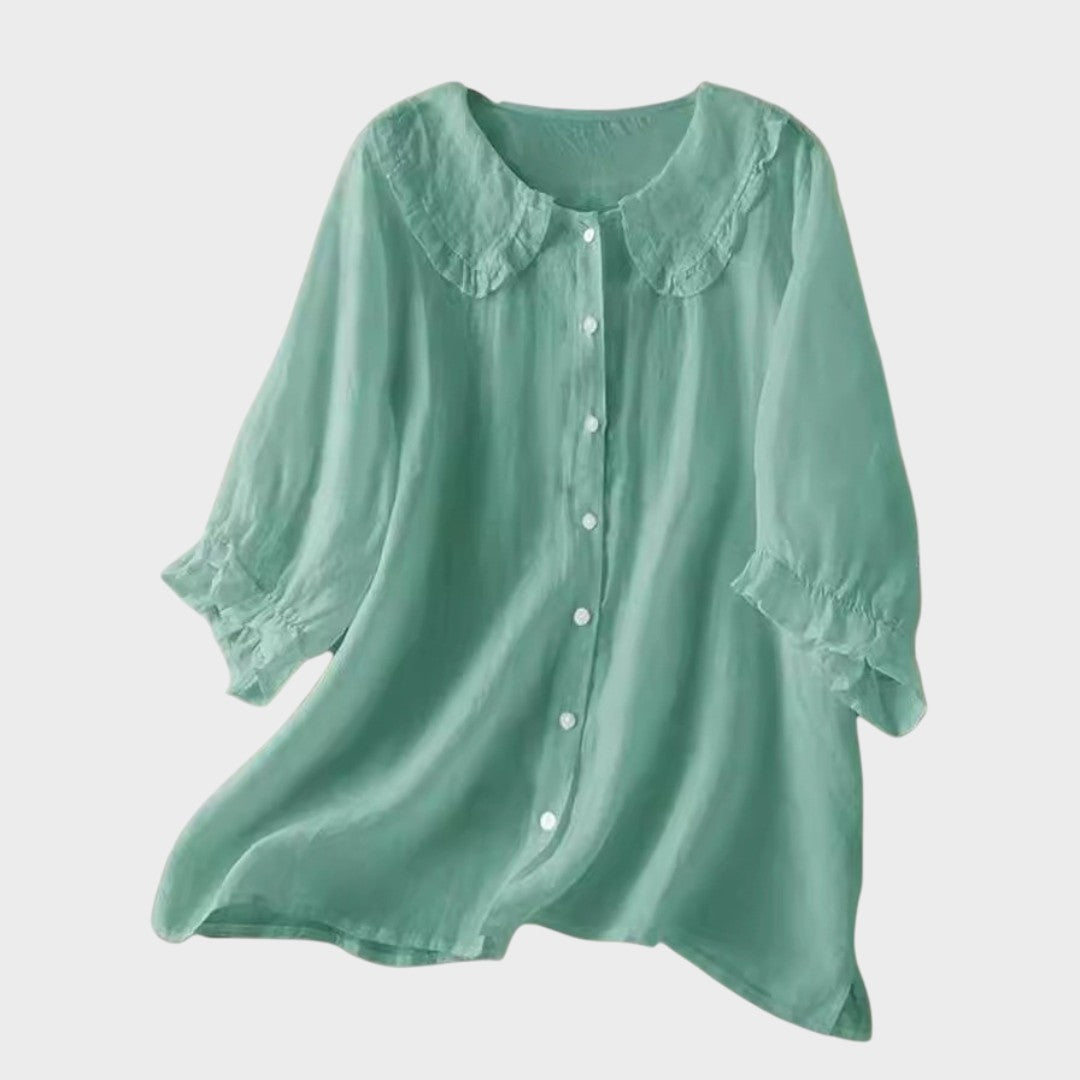 Adele | Blusa de Lino