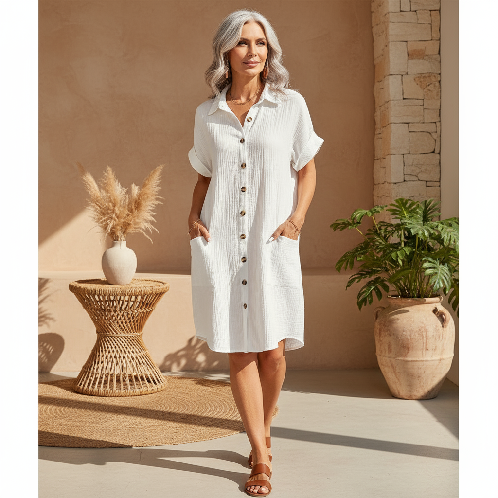 Gill - Vestido Polo Elegante