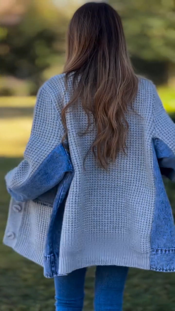 Marta | Cárdigan Denim