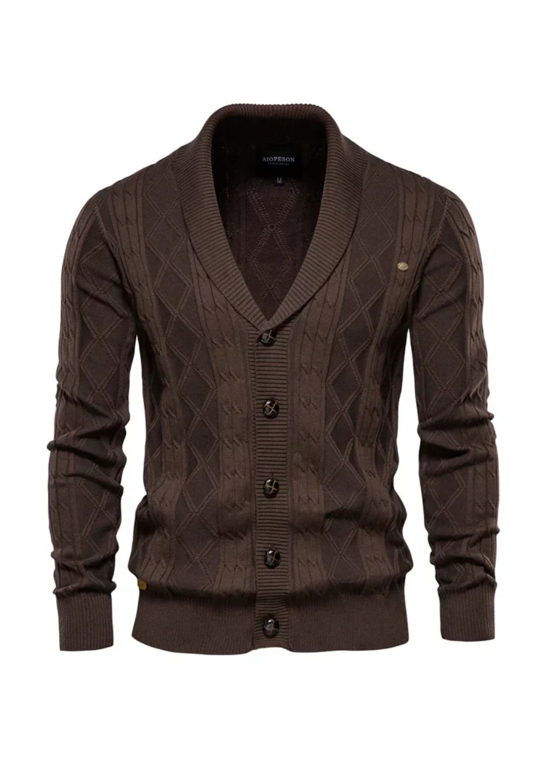 Aurea | Cárdigan para Hombre con Cierre de Botones