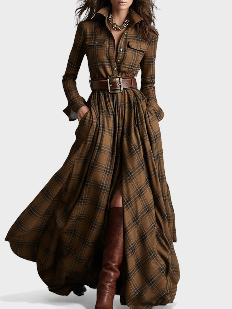 Elena | Camisa Vestido Clásico Elegante