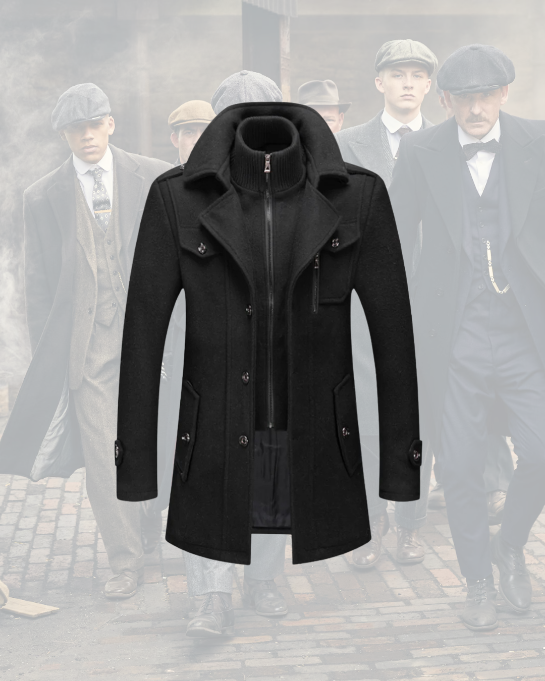 Angelo™ | Abrigo Vintage Peaky Blinders