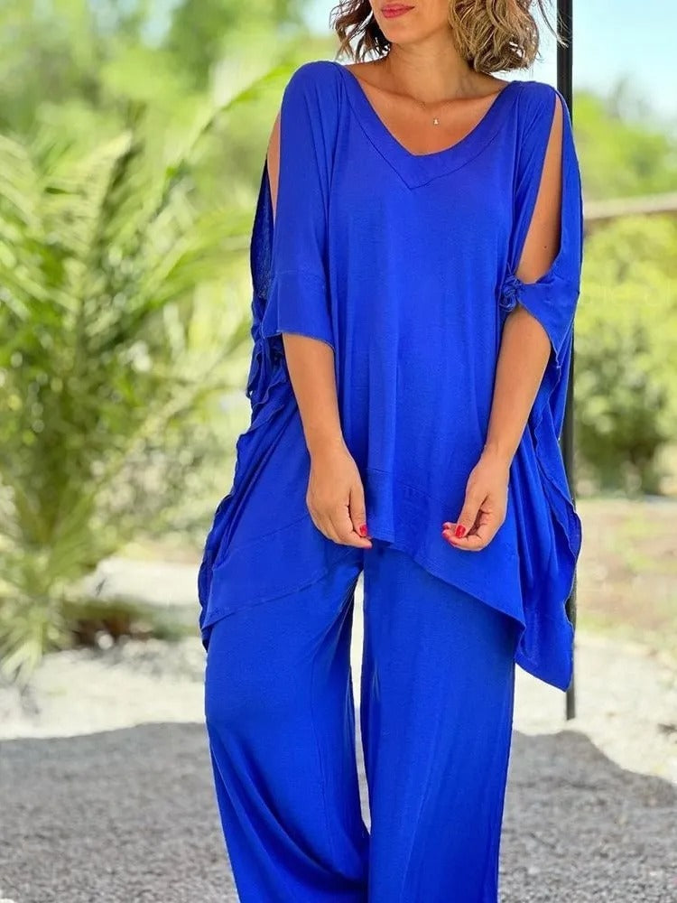 Zelora | Conjunto Relajado Elegante