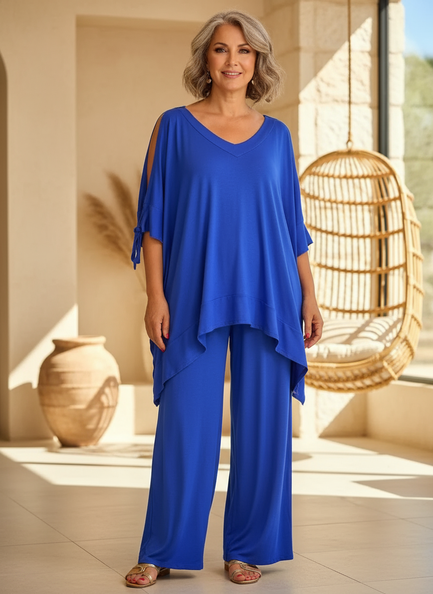 Zelora | Conjunto Relajado Elegante