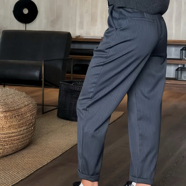 Mathilda | Pantalones de traje a rayas para mujeres